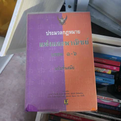 ประมวลกฎหมายแพ่งและพาณิชย์ บรรพ 1-6 ฉบับทันสมัย