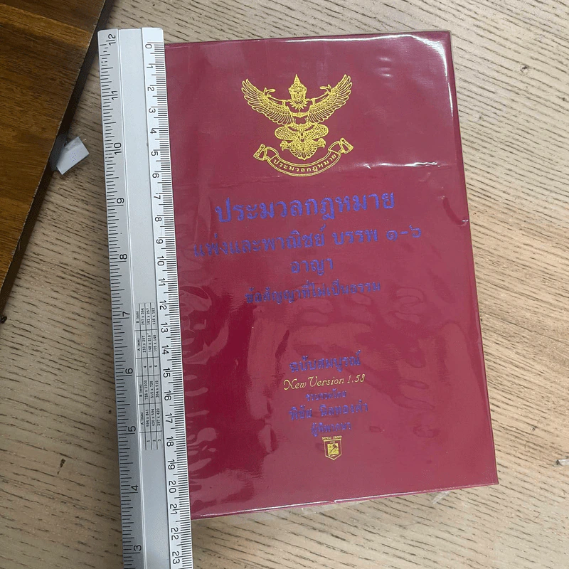 ประมวลกฎหมายแพ่งและพาณิชย์ บรรพ 1-6 อาญา ข้อสัญญาที่ไม่เป็นธรรม ฉบับสมบูรณ์ รูปที่ 3