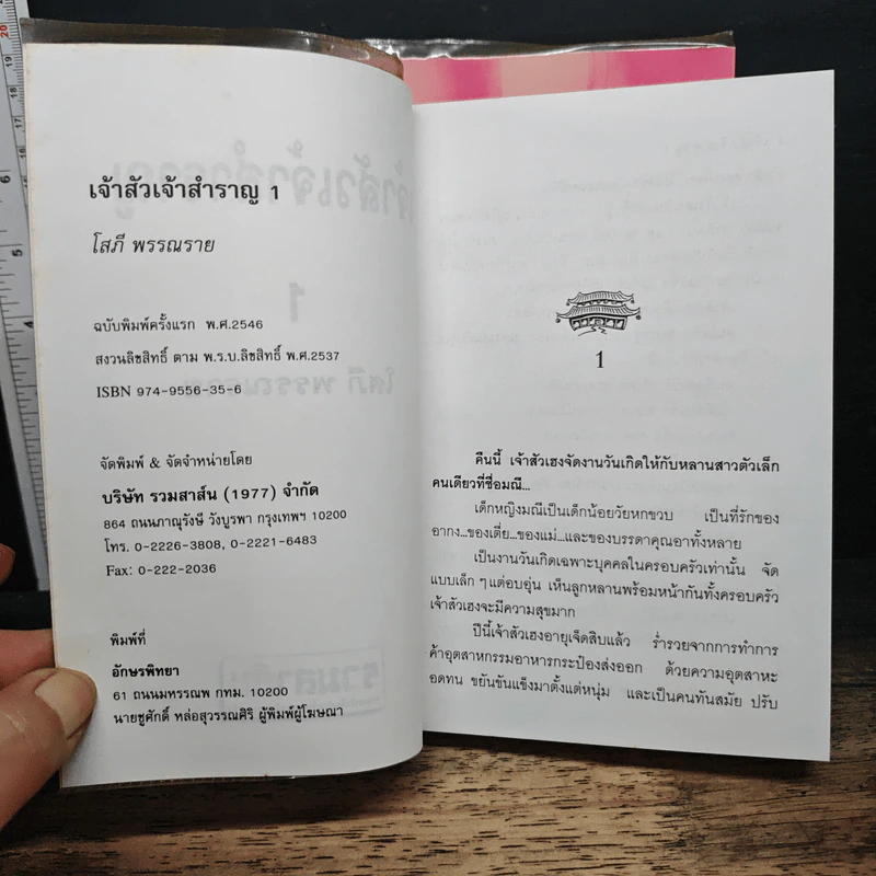 เจ้าสัวเจ้าสำราญ 2 เล่มจบ - โสภี พรรณราย รูปที่ 6