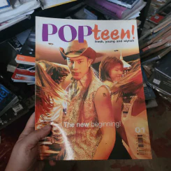 Popteen Vol.1 No.1 May 2001 โดม ปกรณ์ ลัม รูปที่ 1