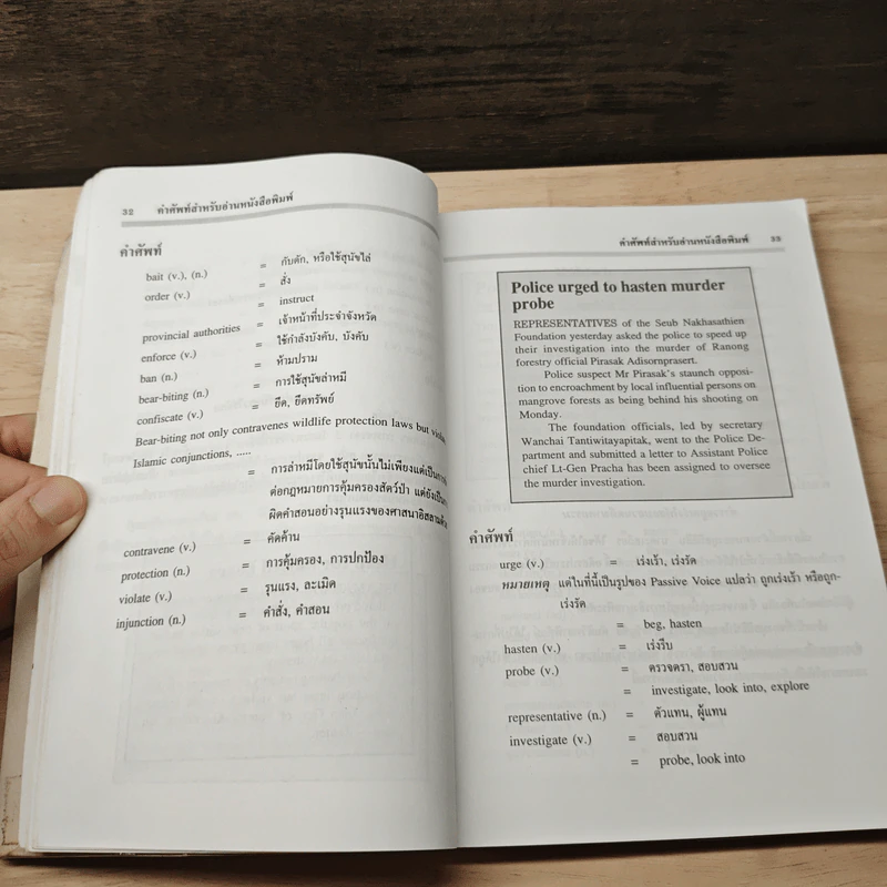 เจาะคำศัพท์สำหรับอ่านหนังสือพิมพ์อังกฤษ - กรองแก้ว ชาบารา รูปที่ 8