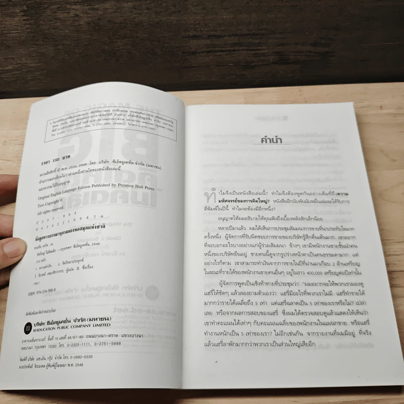The Magic of Thinking BIG คิดใหญ่ไม่คิดเล็ก - David J. Schwartz, ดร.นิเวศน์ เหมวชิรวรากร รูปที่ 6