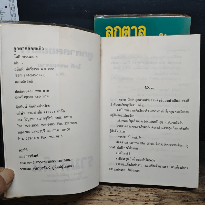 ลูกตาลลอยแก้ว 2 เล่มจบ - โสภี พรรณราย รูปที่ 6