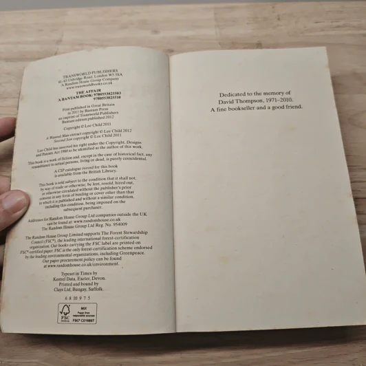 The Affair - Lee Child รูปที่ 6