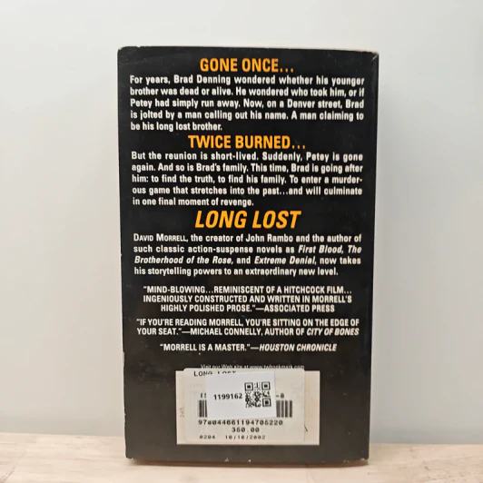 Long Lost - David Morrell รูปที่ 5