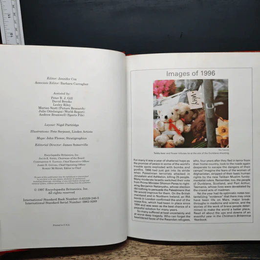 Children's Britannica 1997 Yearbook รูปที่ 7