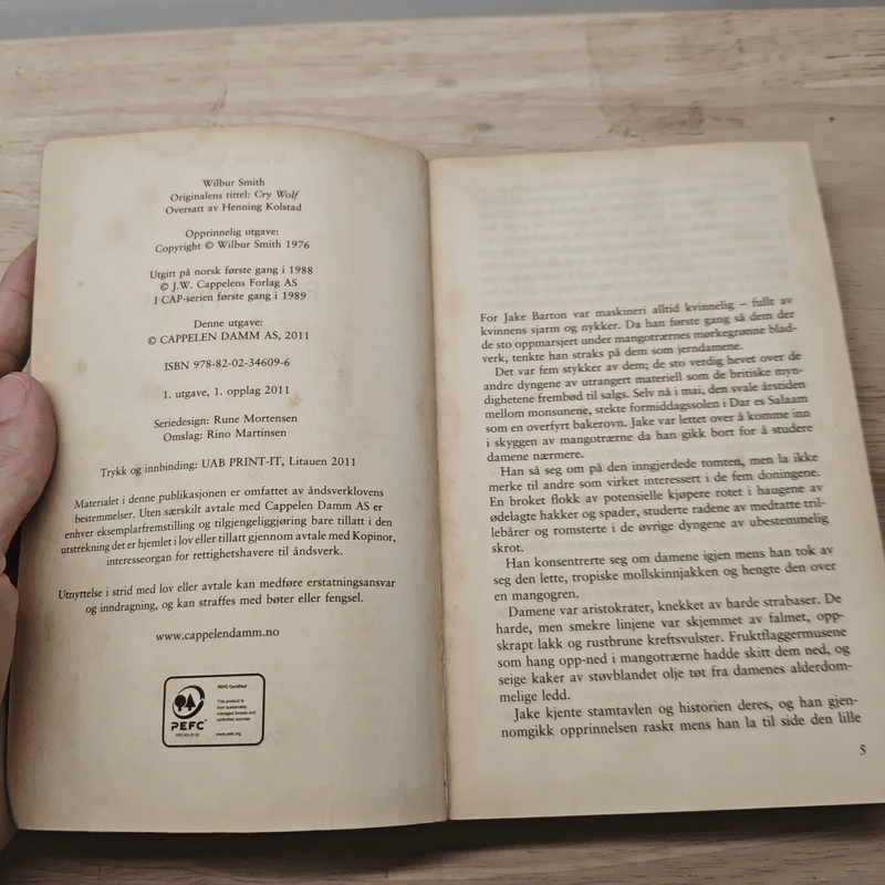 Farlig opptakt - Wilbur Smith รูปที่ 6