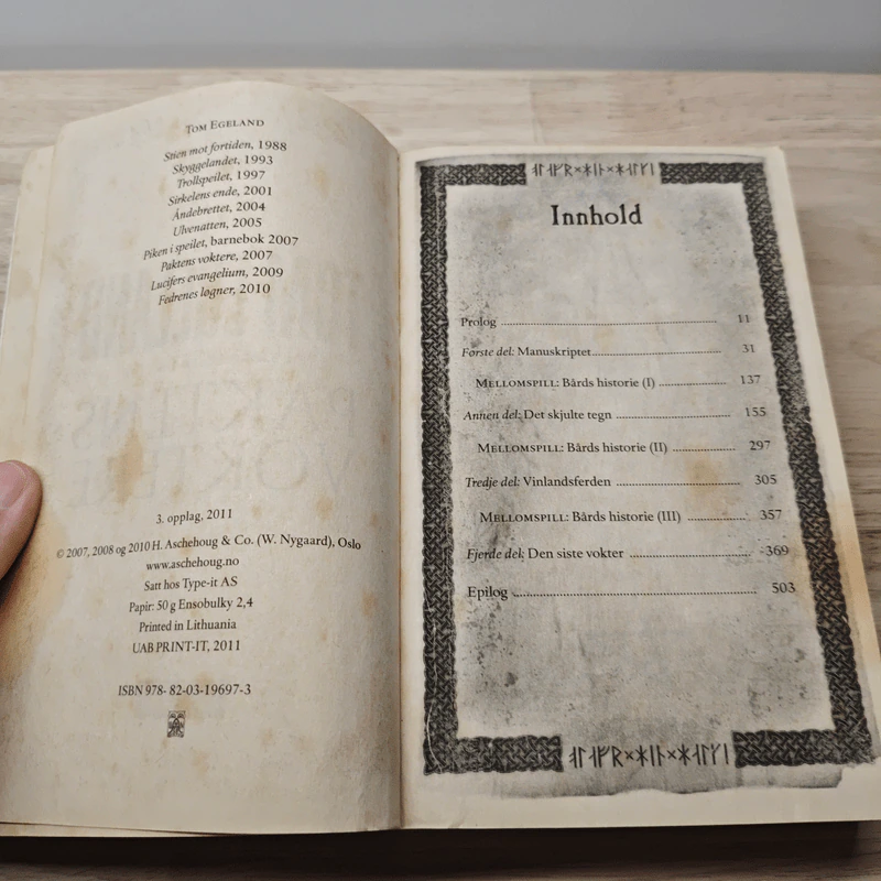 Paktens voktere - Tom Egeland รูปที่ 6