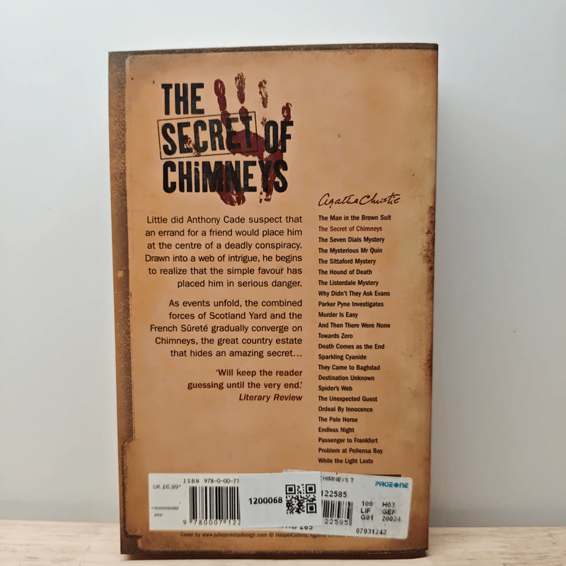 The Secret of Chimneys - Agatha Christie รูปที่ 5