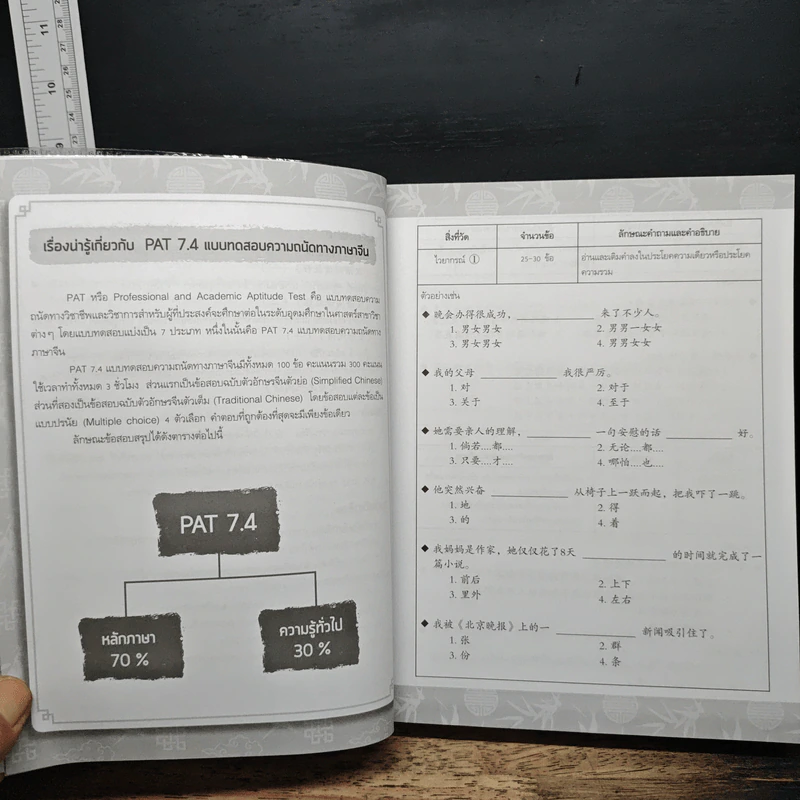 พิชิตคะแนนเต็ม! ข้อสอบ PAT 7.4 ภาษาจีน ฉบับคัมภีร์หลักภาษา รูปที่ 7