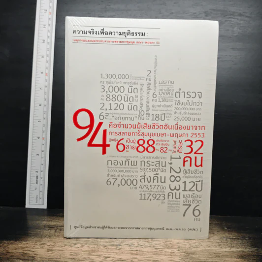 ความจริงเพื่อความยุติธรรม : เหตุการณ์และผลกระทบจากการสลายการชุมนุม เมษา-พฤษภา 53 รูปที่ 1