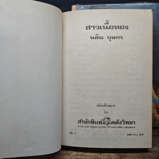 สาวเนื้อทอง 2 เล่มจบ - นลิน บุษกร รูปที่ 6