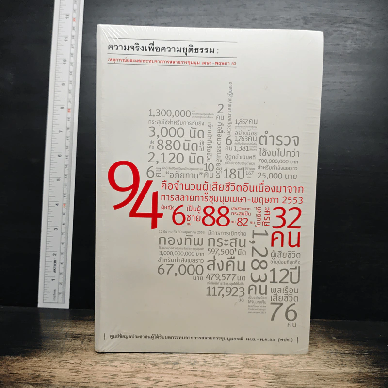 ความจริงเพื่อความยุติธรรม : เหตุการณ์และผลกระทบจากการสลายการชุมนุม เมษา-พฤษภา 53 รูปที่ 1