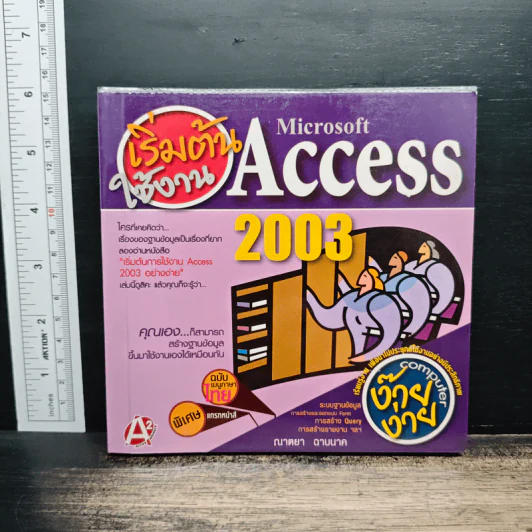 เริ่มต้นใช้งาน Microsoft Access 2003 รูปที่ 1