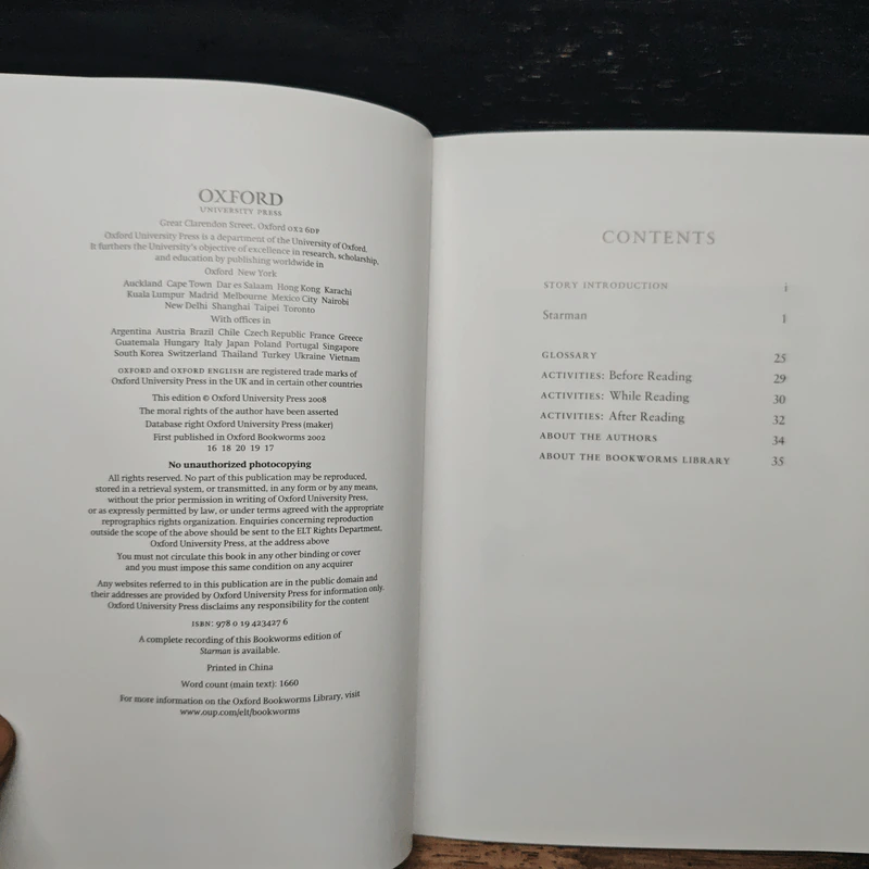 Oxford Bookworms Library: Starter Starman - Phillip Burrows, Mark Foster รูปที่ 6