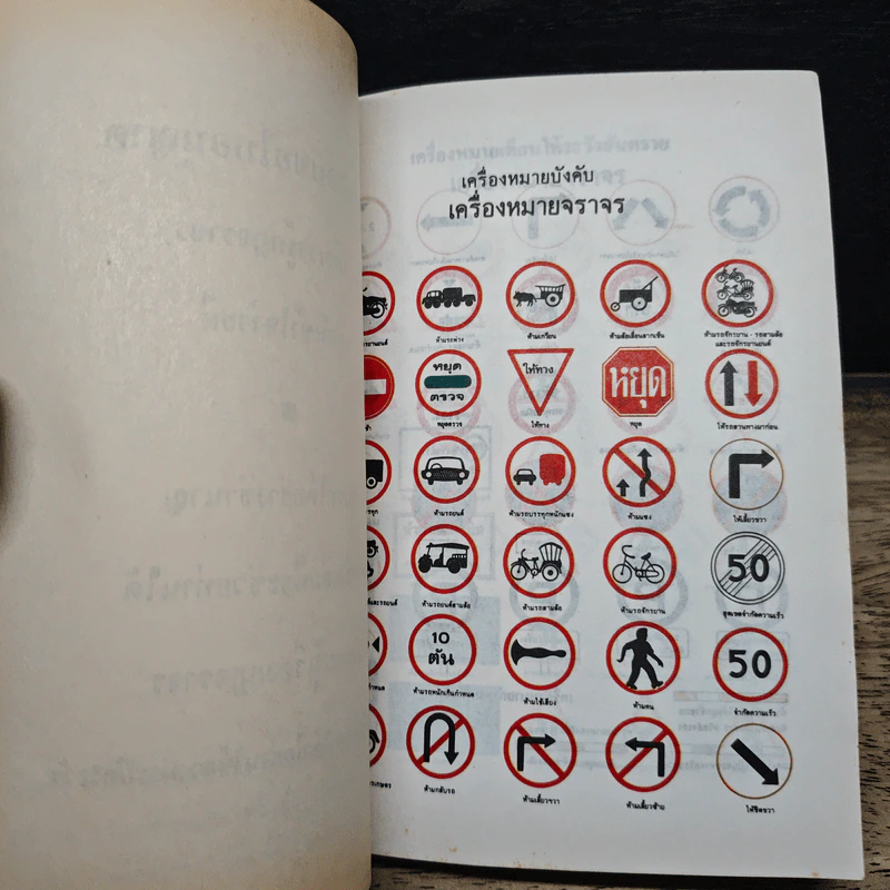 คู่มือสอบใบขับขี่รถยนต์ กฎจราจร (พร้อมด้วยตัวอย่างข้อสอบแบบใหม่) รูปที่ 7