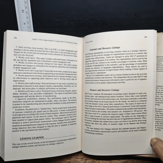 Reengineering Performance Measurement - Archie Lockamy, III, James F. Cox, III รูปที่ 12