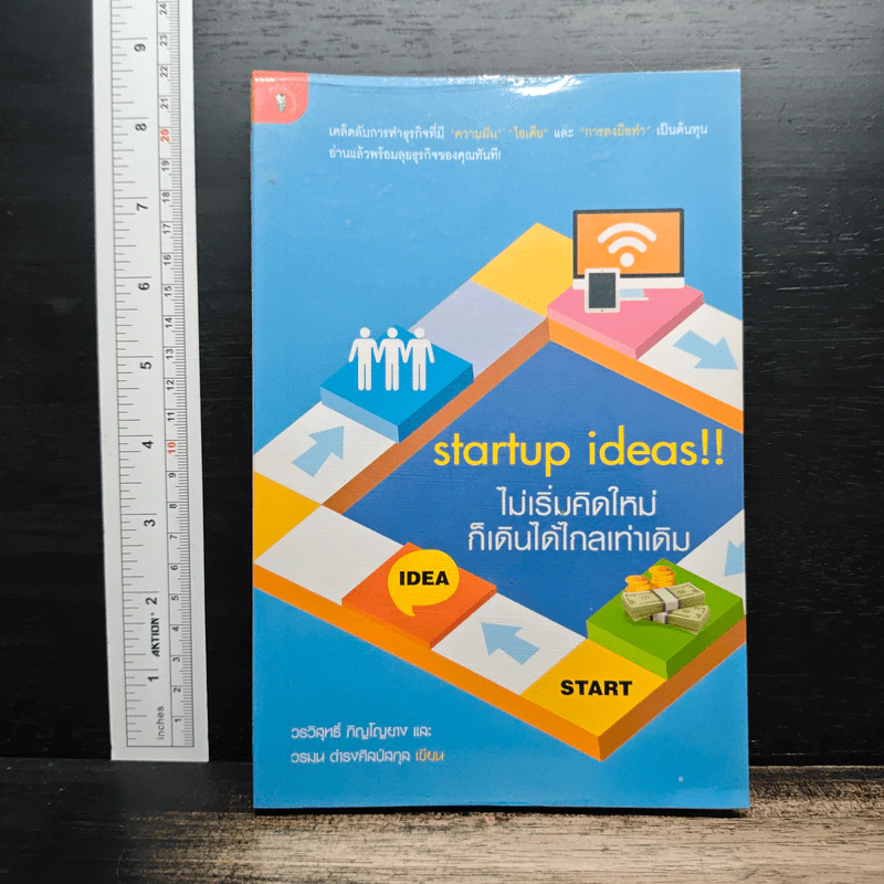 Startup Ideas!! ไม่เริ่มคิดใหม่ ก็เดินได้ไกลเท่าเดิม - วรวิสุทธิ์ ภิญโญยาง, วรมน ดำรงศิลป์สกุล รูปที่ 1