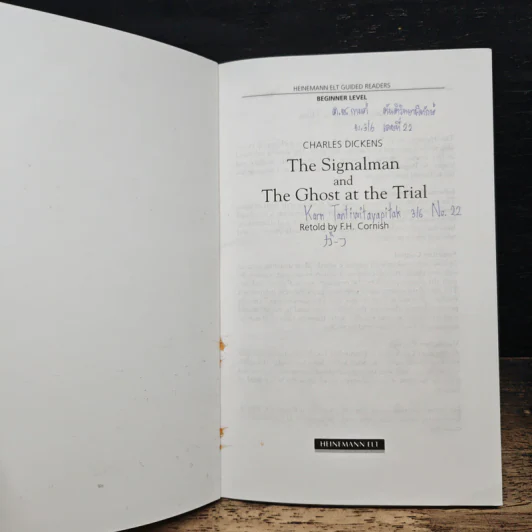 The Signalman and the Ghost at the Trial - Charles Dickens รูปที่ 6