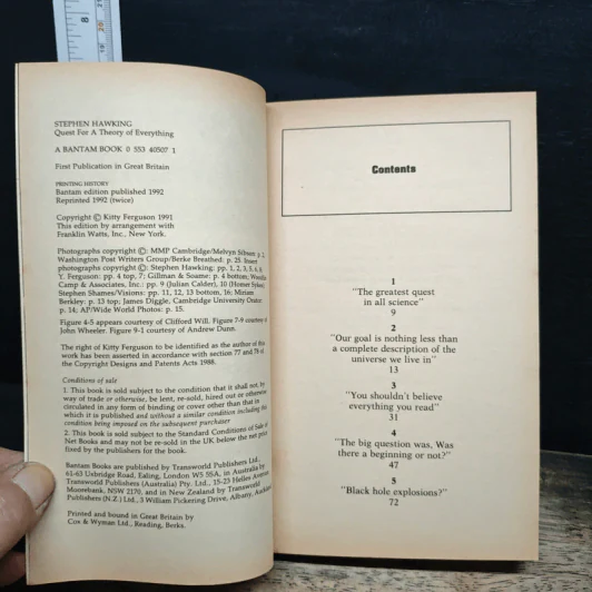 Stephen Hawking: Quest for a Theory of Everything - Kitty Ferguson รูปที่ 6