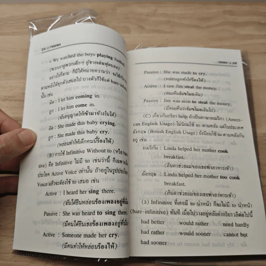 กริยา และ กริยาวิเศษณ์ A Book of Verbs and Adverbs - เจตนาพร รูปที่ 8