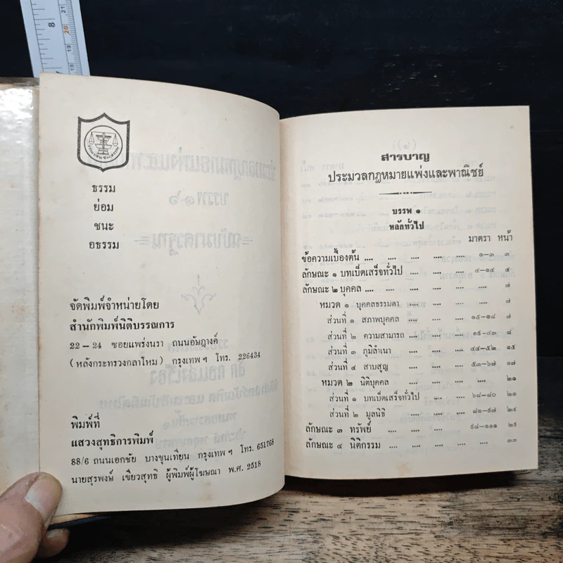 ประมวลกฎหมายแพ่งและพาณิชย์ บรรพ 1-6 ฉบับมาตรฐาน - ลัก กอแสงเรือง รูปที่ 5