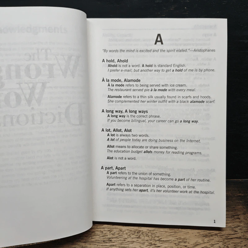The Wrong Word Dictionary: 2,500 Most Commonly Confused Words - Dave Dowling รูปที่ 7