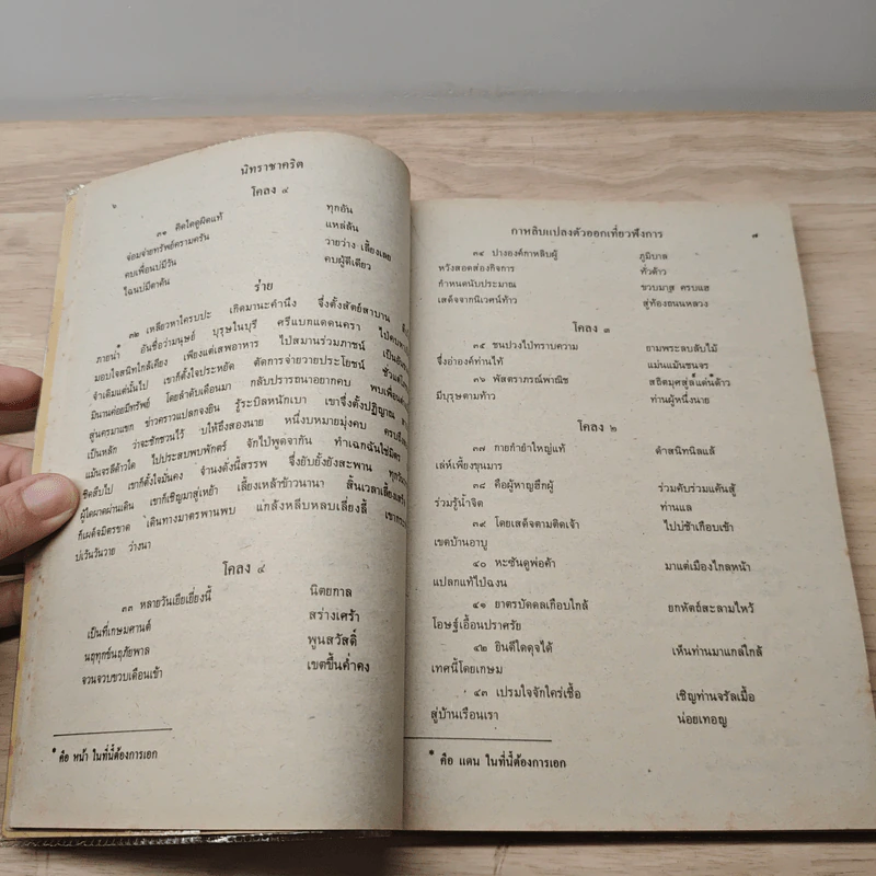 หนังสืออ่านกวีนิพนธ์ เรื่อง นิทราชาคริต รูปที่ 6