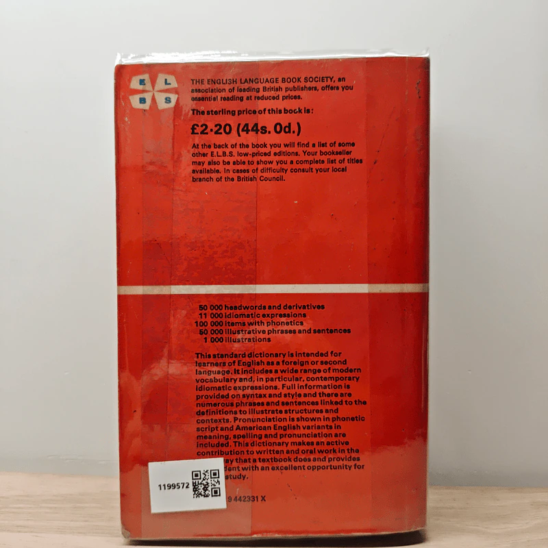 Oxford Advanced Learner's Dictionary of Current English - A.S.Hornby รูปที่ 5