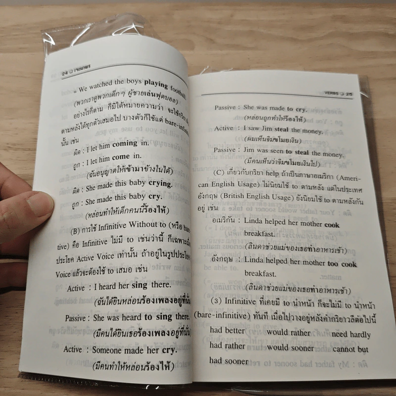 กริยา และ กริยาวิเศษณ์ A Book of Verbs and Adverbs - เจตนาพร รูปที่ 8