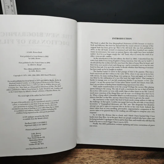 The New Biographical Dictionary of Film - David Thomson รูปที่ 7