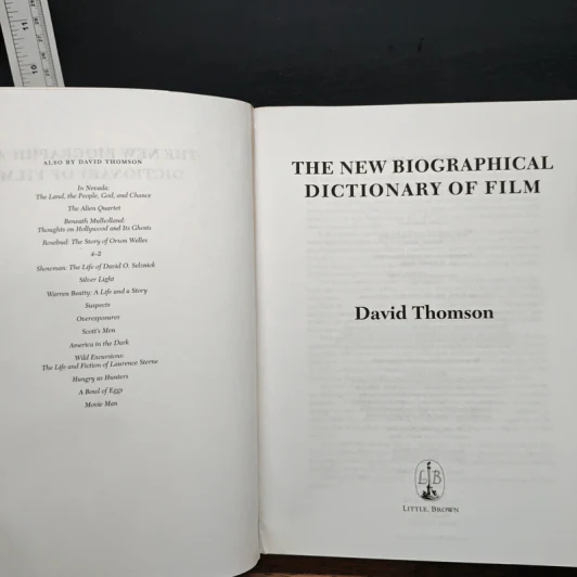 The New Biographical Dictionary of Film - David Thomson รูปที่ 6
