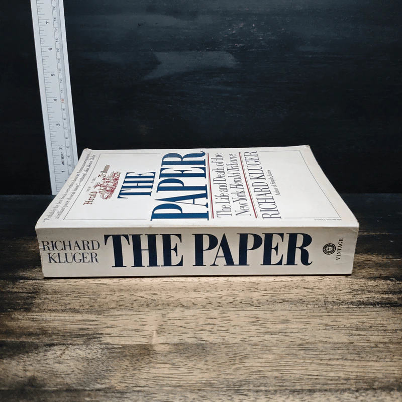 The Paper: The Life and Death of the New York Herald Tribune - Richard Kluger รูปที่ 3