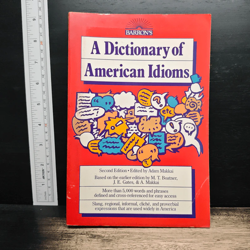 A Dictionary of American Idioms - Adam Makkai รูปที่ 1