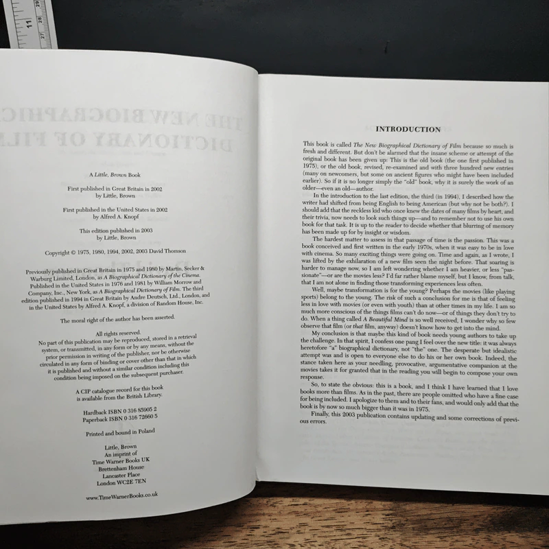The New Biographical Dictionary of Film - David Thomson รูปที่ 7