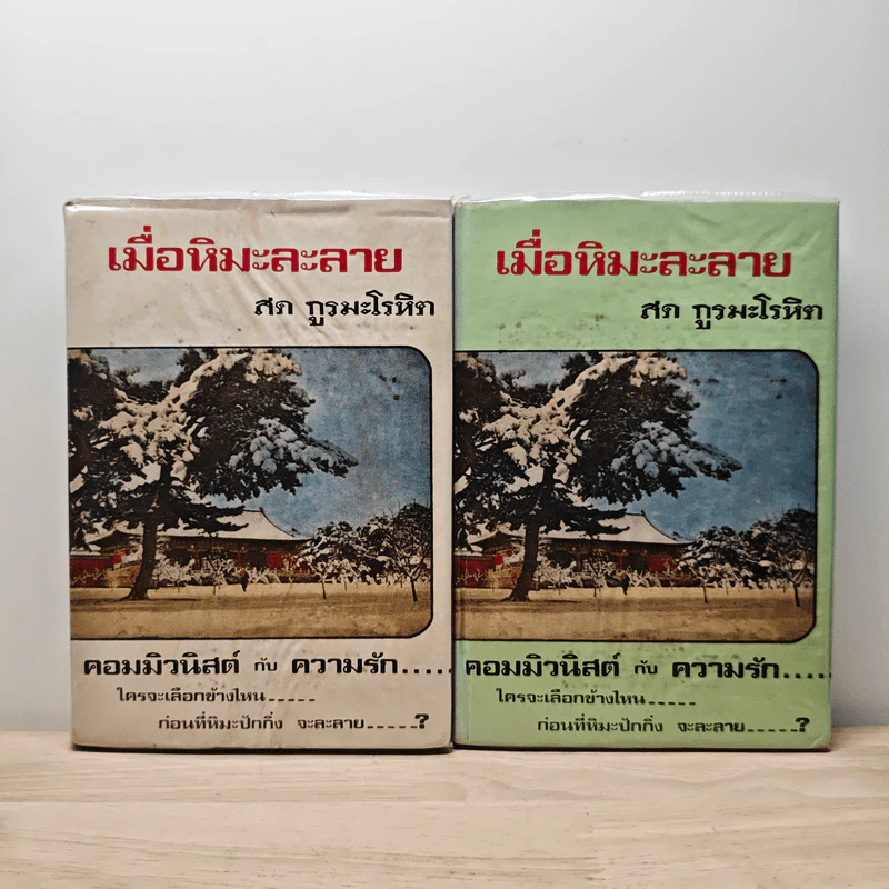 เมื่อหิมะละลาย 2 เล่มจบ - สด กูรมะโรหิต รูปที่ 1