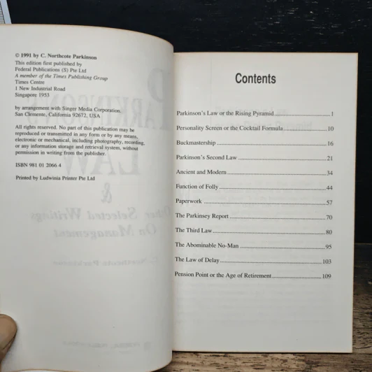 Parkinson's Law & Other Selected Writings On Management - C.Northcote Parkinson รูปที่ 6