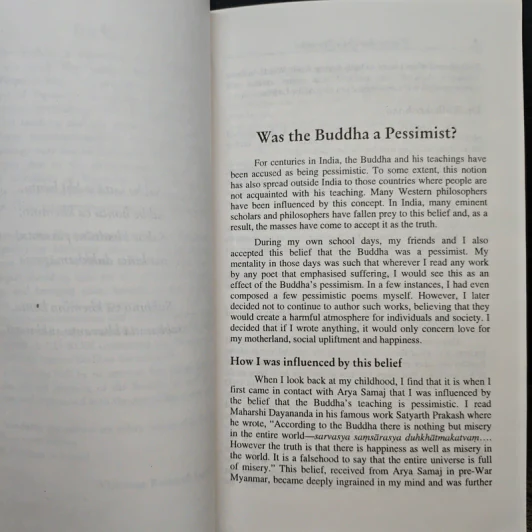 Was The Buddha A Pessimist? - Acharya S.N. Goenka รูปที่ 7