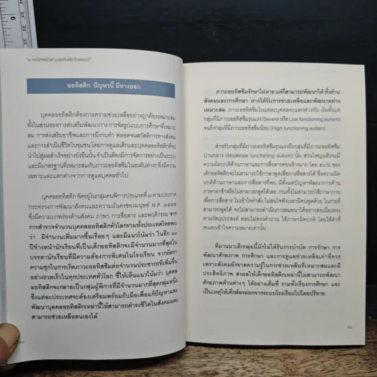 4 กลไกหลักตามออทิสติกโรดแมป รูปที่ 11