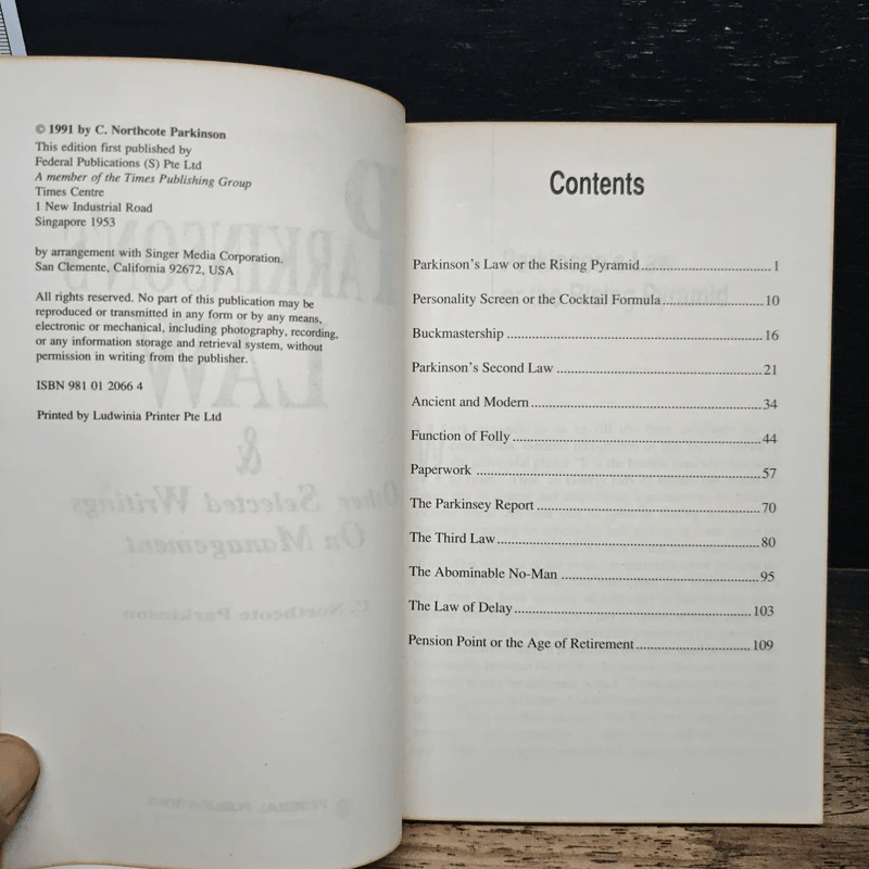 Parkinson's Law & Other Selected Writings On Management - C.Northcote Parkinson รูปที่ 6