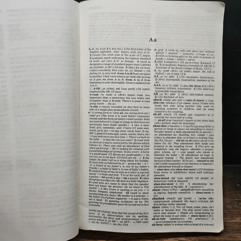 Oxford Advanced Learner's Dictionary รูปที่ 7