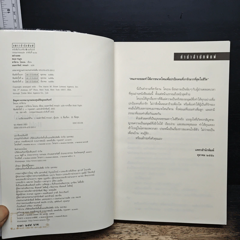 อย่าเผลอ Hold Tight - ฮาร์ลาน โคเบน (Harlan Coben) รูปที่ 6