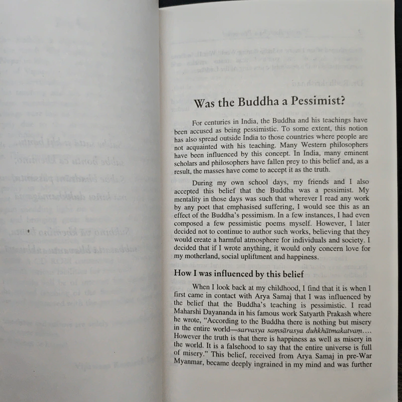 Was The Buddha A Pessimist? - Acharya S.N. Goenka รูปที่ 7