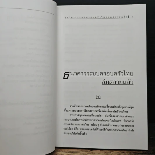 ไขปริศนายิ่งใหญ่ ธนาคารไทยล่มสลาย - วิรัตน์ แสงทองคำ รูปที่ 8