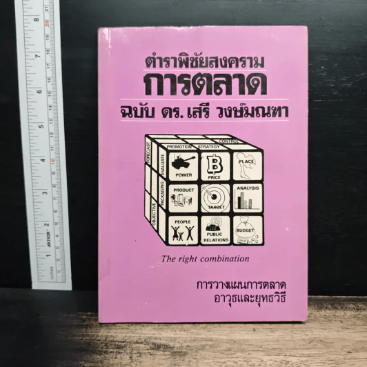 ตำราพิชัยสงครามการตลาด ฉบับ ดร.เสรี วงษ์มณฑา - ดร.เสรี วงษ์มณฑา รูปที่ 1