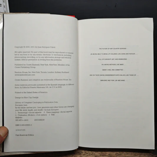 As The Future Catches You - Juan Enriquez รูปที่ 6