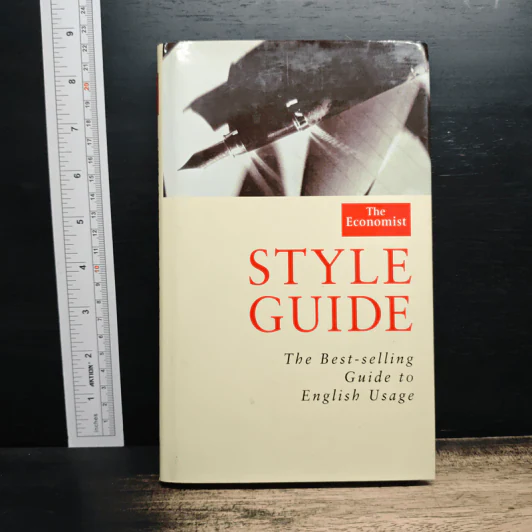 The Economist Style Guide รูปที่ 1