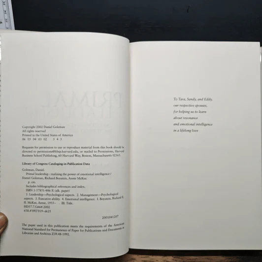 Primal Leadership - Daniel Goleman, Richard Boyatzis รูปที่ 6