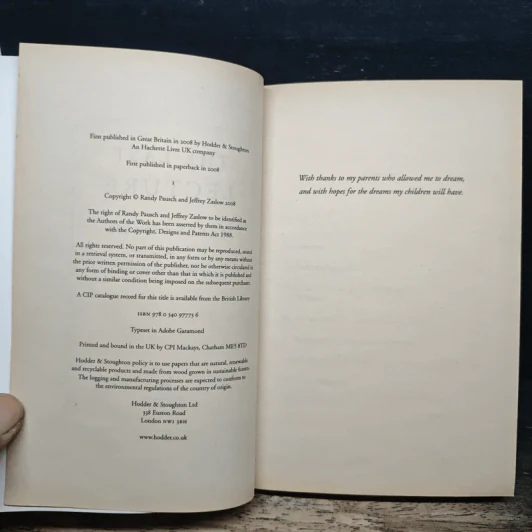 The Last Lecture - Randy Pausch รูปที่ 6