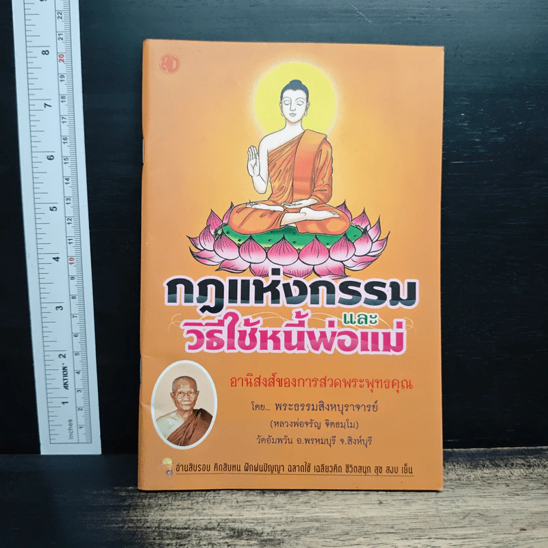กฎแห่งกรรมและวิธีใช้หนี้พ่อแม่ - พระธรรมสิงหบุราจารย์ รูปที่ 1